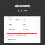 WooCommerce Aramex