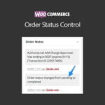 WooCommerce Order Status Control