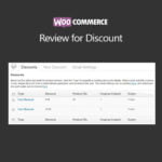 WooCommerce Review for Discount